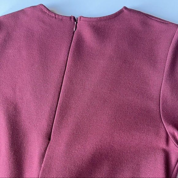 TOPSHOP WRAP STYLE DRESS WITH 3/4 SLEEVES - Picture 11 of 17